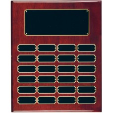 RPP24  Rosewood Finish Perpetual Plaque